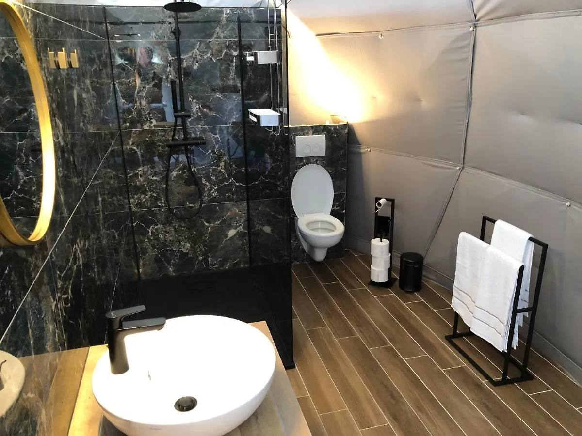 Luxury tent Id Glamping De Coude Scheure Hotel Middelkerke