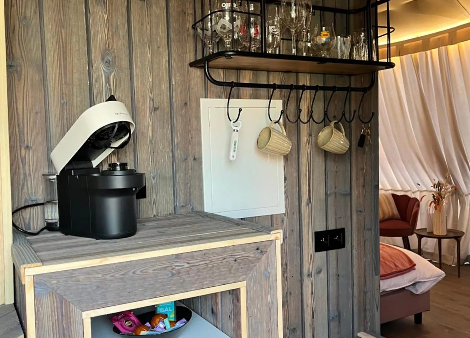 Luxury tent Id Glamping De Coude Scheure Hotel Middelkerke
